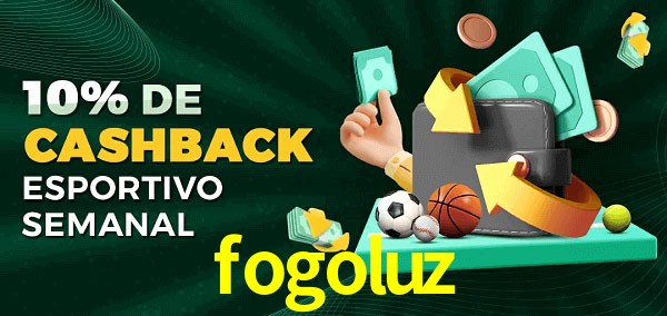 10% de bônus de cashback na fogoluz